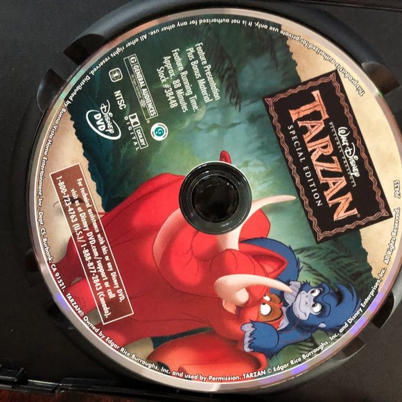 Tarzan Disney's Original Adventure DVD - Picture 3 of 4